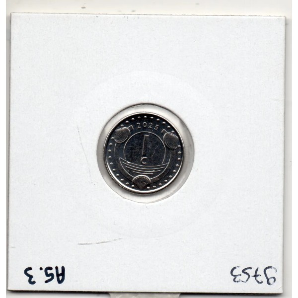 Saint-Martin, Sint Maarten 1 cent 2025 FDC, fleur d'oranger