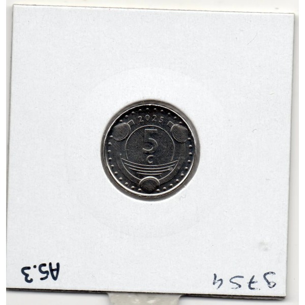 Saint-Martin, Sint Maarten 5 cents 2025 FDC, fleur d'oranger