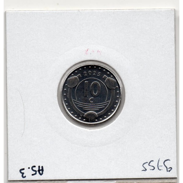 Saint-Martin, Sint Maarten 10 cents 2025 FDC, fleur d'oranger