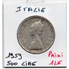 Italie 500 Lire 1959 TTB, KM.98 caravelles