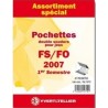 2014 2eme semestre Pochettes en Assortiment FO FS Yvert et tellier