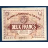 Libourne 2 francs, TTB, 20.6.1918 Pirot 72.27 Billet de la chambre de Commerce