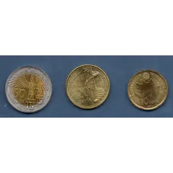 Lot de 3 pièces Azerbaidjan 2021 Spl