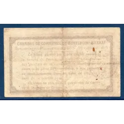 Montluçon, Gannat 50 centimes, TB, 5.10.1915 Pirot 84.13 Billet de la chambre de Commerce