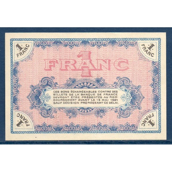 Moulins Lapalisse 1 franc, Spl, 12.5.1916 Pirot 86.4 Billet de la chambre de Commerce