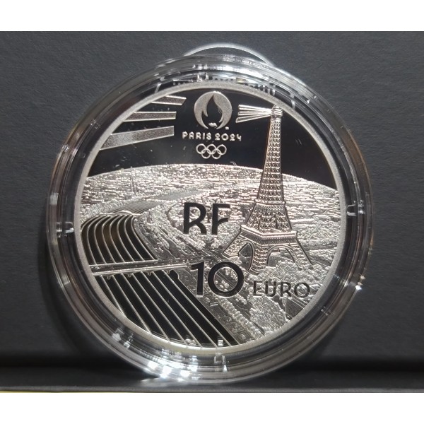 Pièce 10€ BE argent 2022 Opéra Garnier, Paris 2024, belle épreuve