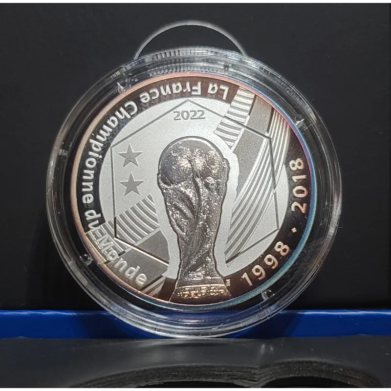 Pièce 10€ BE argent 2022 Coupe du monde de la FIFA, Qatar 2022, belle épreuve Pièce 10€ BE argent 2022 Coupe du monde de la FIFA, Qatar 2022, belle épreuve