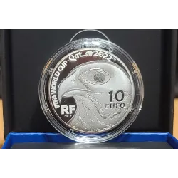 Pièce 10€ BE argent 2022 Coupe du monde de la FIFA, Qatar 2022, belle épreuve