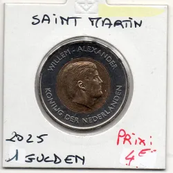 Saint-Martin, Sint Maarten 1 gulden 2025 FDC, Willem-Alexander