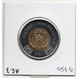 Saint-Martin, Sint Maarten 1 gulden 2025 FDC, Willem-Alexander