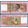 Madagascar Pick N°82, TTB Billet de banque de 25000 Francs : 5000 ariary 1998