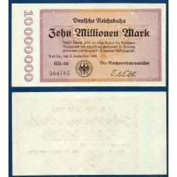 Allemagne P.S1014, Sup Billet de 10 millions Mark 1923