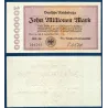 Allemagne P.S1014, Sup Billet de 10 millions Mark 1923