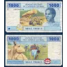 Afrique Centrale P.107Ta pour le Congo, Billet de 1000 Francs CFA 2002