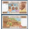 Afrique Centrale Pick 106Ta pour le Congo, TTB Billet de 500 Francs CFA 2002 Ecole