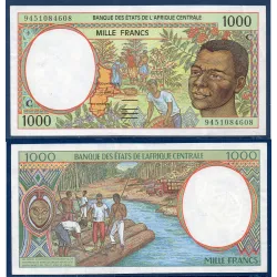Afrique Centrale P.102Cb pour le Congo, TTB Billet de 1000 Francs CFA 1994