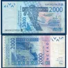 BCEAO P.216Bb pour le Benin, TB Billet de 5000 Francs CFA 2006 Epinephelinae
