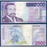 Belgique P.151, TB Billet de 2000 Francs Belge 1994-2001 Victor Horta