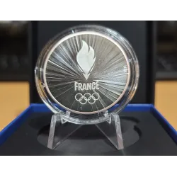 Pièce 10€ BE argent 2021 Equipe de France, Paris 2024 belle épreuve