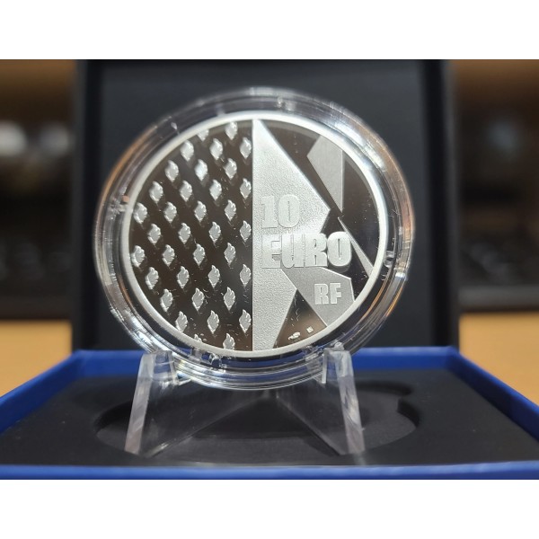 Pièce 10€ BE argent 2021 Equipe de France, Paris 2024 belle épreuve
