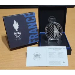 Pièce 10€ BE argent 2021 Equipe de France, Paris 2024 belle épreuve