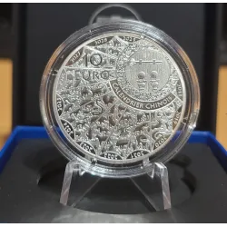 Pièce 10€ BE argent 2023 Année du Lapin, belle épreuve