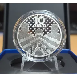 Pièce 10€ BE argent 2022 XV de France, Rugby, Belle Epreuve