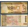 Sri Lanka P.128i, TTB Billet de 5000 Rupees 2021 barage Weheragala