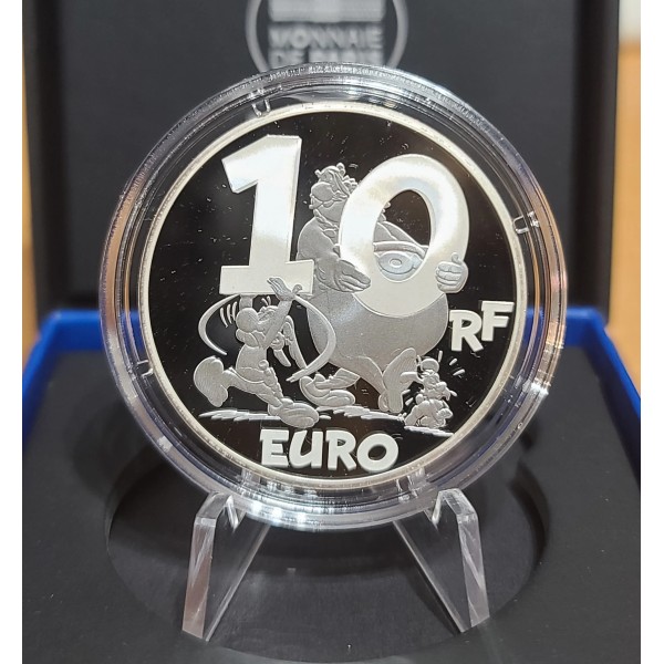 Pièce 10€ BE argent 2022 Astérix Trio, Belle Epreuve
