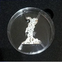 Pièce 10€ BE argent 2022 Forme Idéfix, Astérix, Belle Epreuve