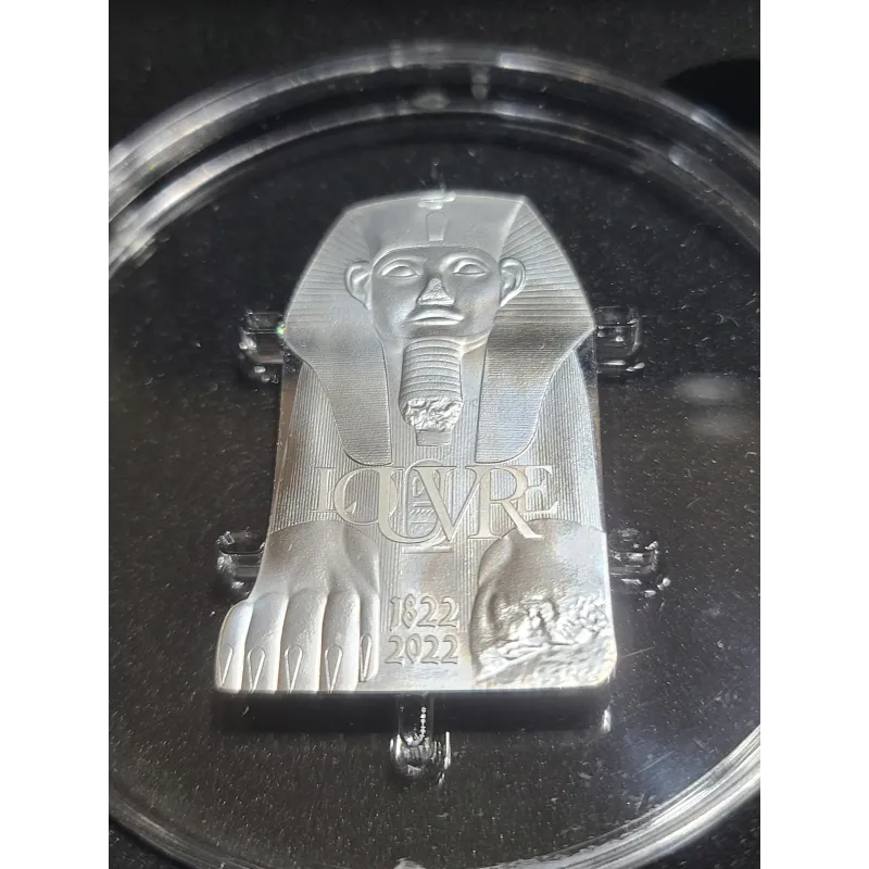 Pièce 10€ BE argent 2022 Le Musée du Louvre, Belle Epreuve Pièce 10€ BE argent 2022 Le Musée du Louvre, Belle Epreuve