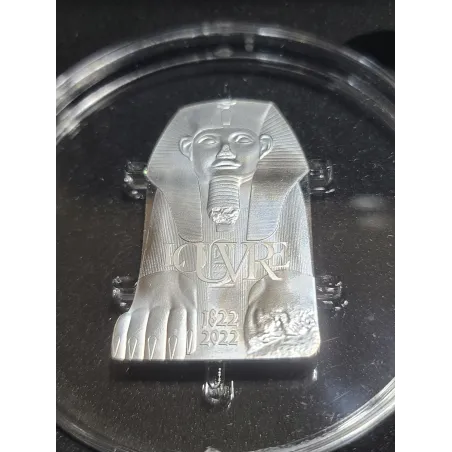 Pièce 10€ BE argent 2022 Le Musée du Louvre, Belle Epreuve
