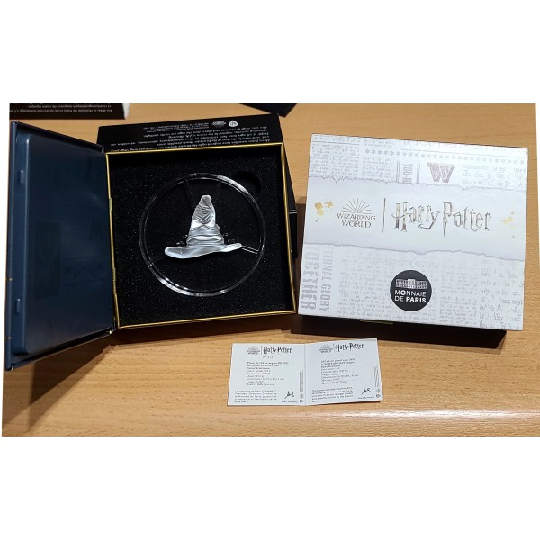 Pièce 10€ BE argent 2022 Forme Choixpeau, Harry Potter, Belle Epreuve