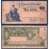 Argentine P.243, B Billet de 1 peso 1918-1921 Progreso