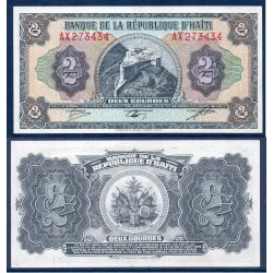 Haïti P.245A, Spl Billet de 1 Gourde 1987 citadelle Henry