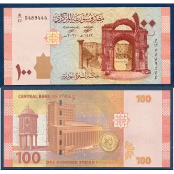 Syrie P.113c, neuf Billet de 100 Pounds 2019 Amphitheatre Bosra