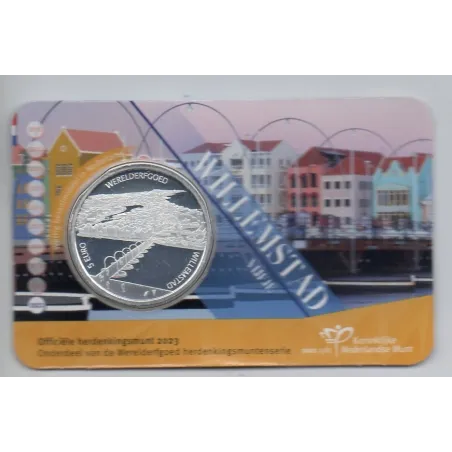 5 Euro Pays-Bas 2023 - Willemstad Curaçao