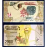 Madagascar P.101, Sup Billet de 2000 Ariary Francs 2016