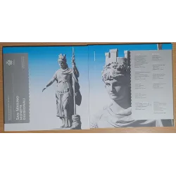 Coffret BU FDC Saint-Marin 2025 Série divisionnaire complète
