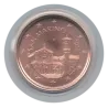 Pièce 5 centimes BU Fleur de coin Saint-Marin 2025