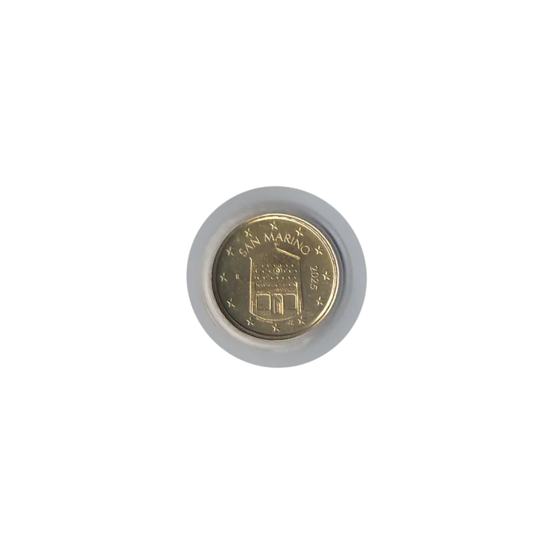 Pièce 10 centimes BU Fleur de coin Saint-Marin 2025 Pièce 10 centimes BU Fleur de coin Saint-Marin 2025
