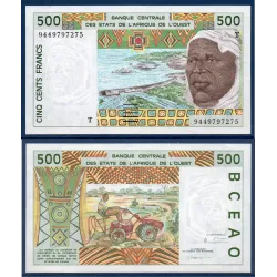 BCEAO Pick 810Td pour le Togo, Spl Billet de 500 Francs CFA 1994