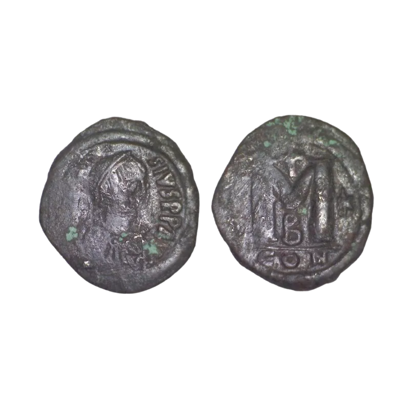 Follis gros module Anastase 1er (512-517), SB 19 Constantinople 2eme officine Follis gros module Anastase 1er (512-517), SB 19 Constantinople 2eme officine