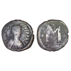 Follis gros module Anastase 1er (512-517), SB 19 Constantinople 1ere officine