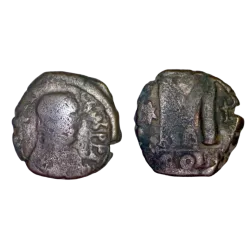 Follis Justin 1er (518-527), SB 63 Constantinople 4eme officine