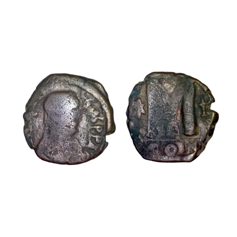 Follis Justin 1er (518-527), SB 63 Constantinople 4eme officine Follis Justin 1er (518-527), SB 63 Constantinople 4eme officine