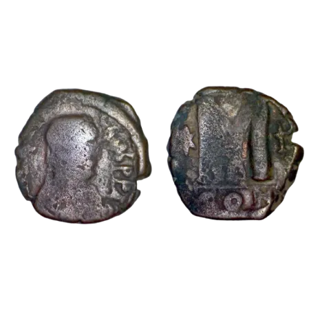 Follis Justin 1er (518-527), SB 63 Constantinople 4eme officine
