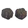 Demi-Follis Justin 1er (518-527), SB 68 Constantinople 5eme officine