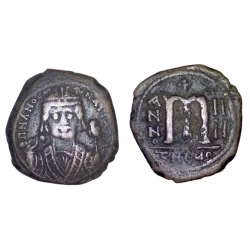 Follis Maurice Tibère (586-587), SB 532 atelier Antioche