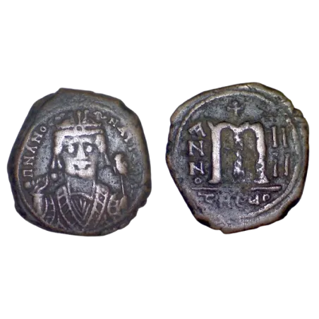 Follis Maurice Tibère (586-587), SB 532 atelier Antioche